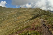 80 La lunga salita in cresta dal Passo a Cima Lemma  mi va bene...